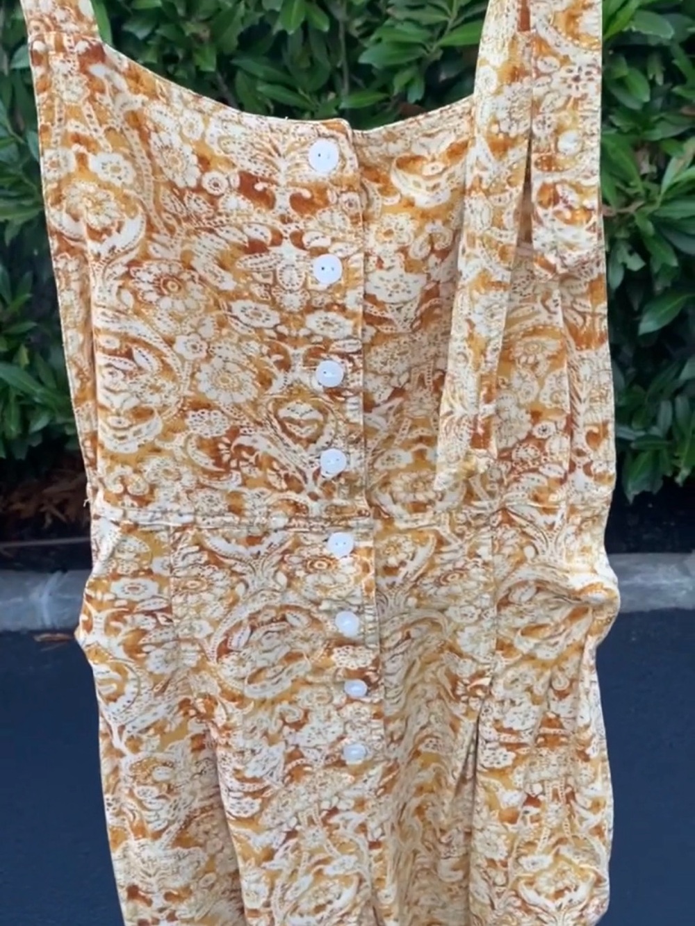Free People Womens Jumpsuit Tie Straps Size XS